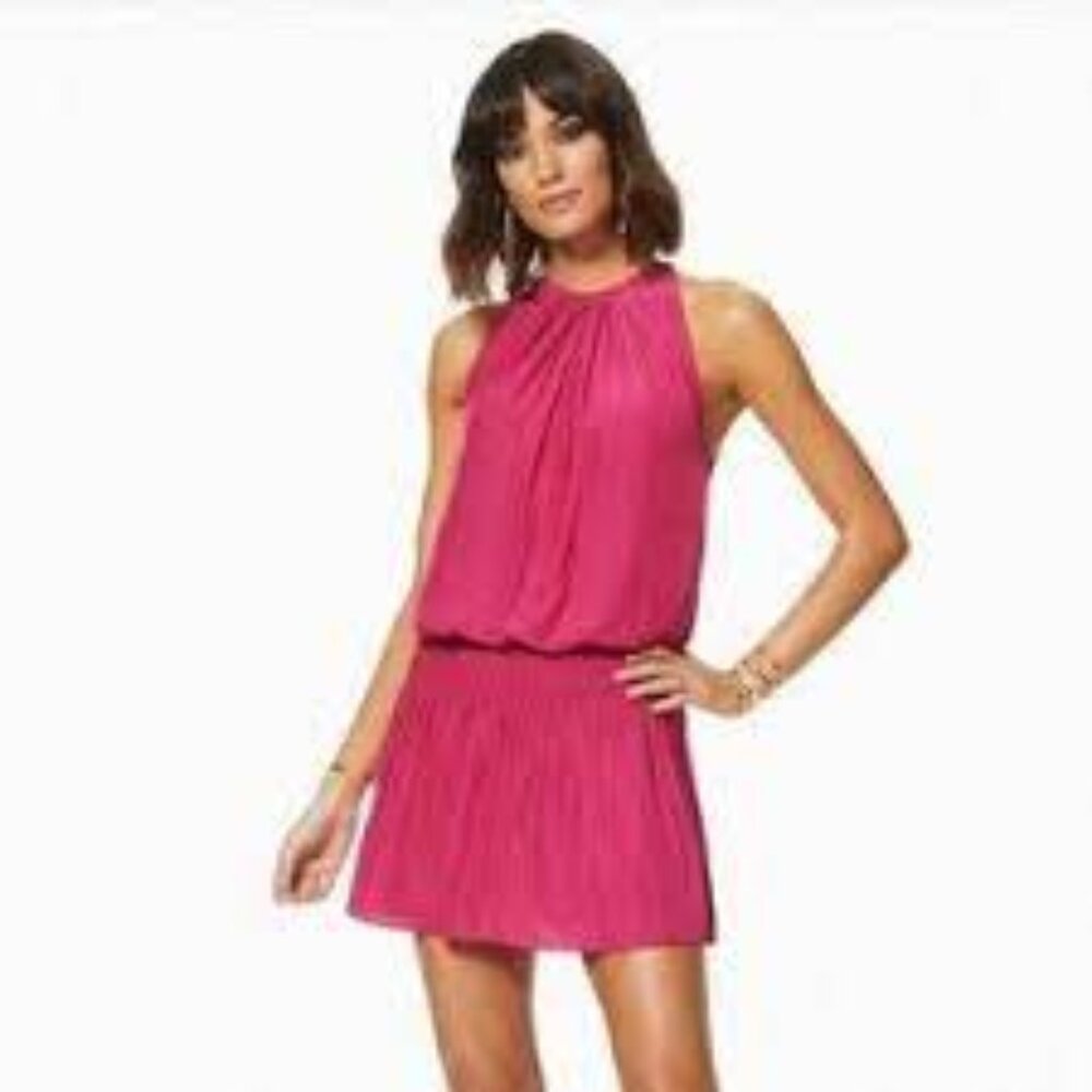 Ramy Brook Paris Sleeveless Dress, L, Color PASSION